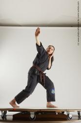 Ronda Kimono Fighting Pose